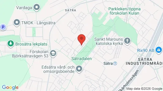 Apartments for rent i Stockholm South - kort over placeringen