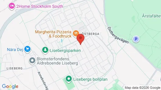 Apartments for rent i Stockholm South - kort over placeringen
