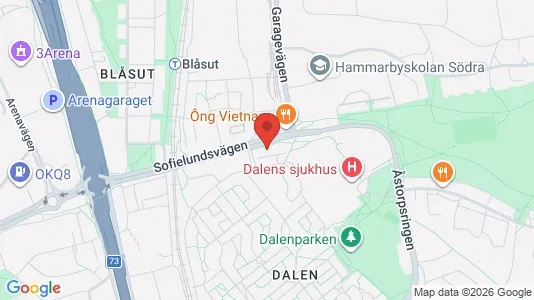 Apartments for rent i Stockholm South - kort over placeringen
