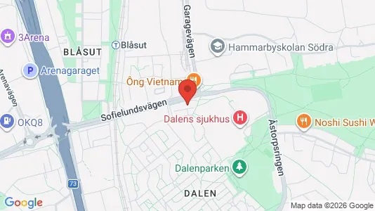 Apartments for rent i Stockholm South - kort over placeringen