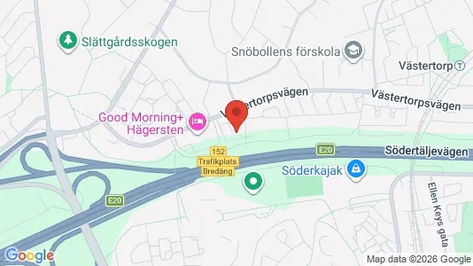 Apartments for rent i Stockholm South - kort over placeringen