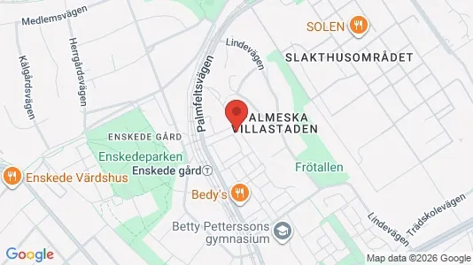 Apartments for rent i Hammarbyhamnen - kort over placeringen