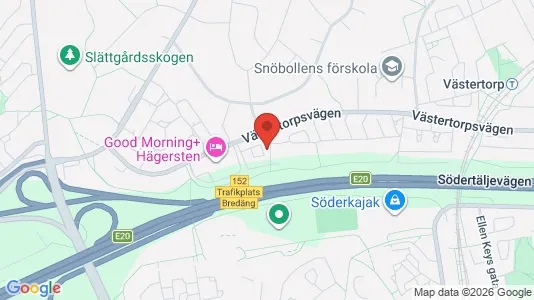 Apartments for rent i Stockholm South - kort over placeringen