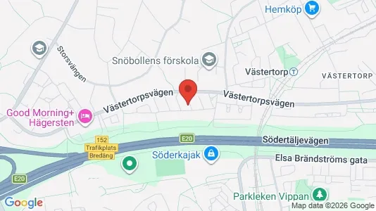 Apartments for rent i Stockholm South - kort over placeringen