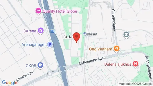 Apartments for rent i Stockholm South - kort over placeringen