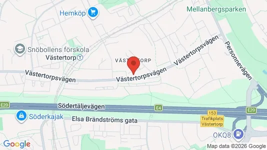 Apartments for rent i Stockholm South - kort over placeringen