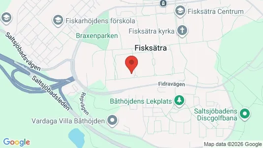 Apartments for rent i Nacka - kort over placeringen