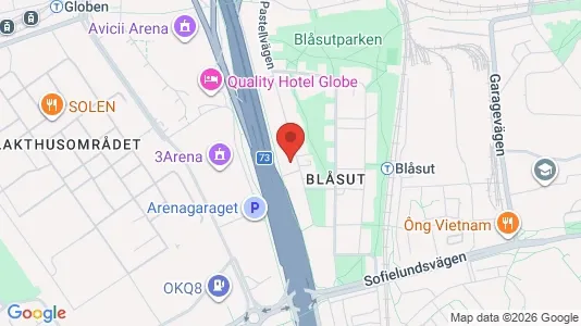 Apartments for rent i Stockholm South - kort over placeringen