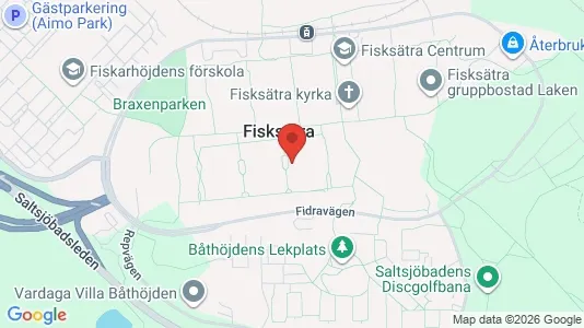 Rooms for rent i Nacka - kort over placeringen