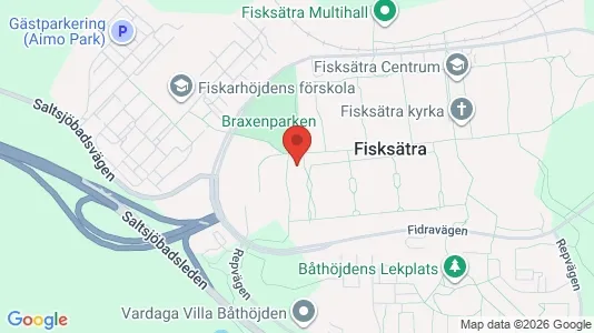 Apartments for rent i Nacka - kort over placeringen