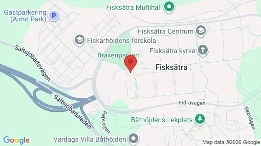 Apartments for rent i Nacka - kort over placeringen