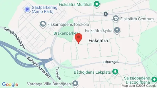 Apartments for rent i Nacka - kort over placeringen