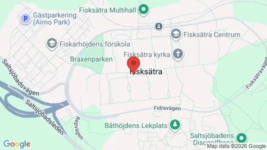 Apartments for rent i Nacka - kort over placeringen