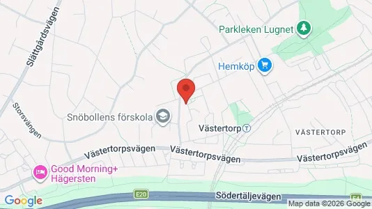 Apartments for rent i Stockholm South - kort over placeringen