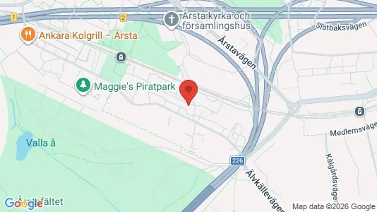Apartments for rent i Hammarbyhamnen - kort over placeringen