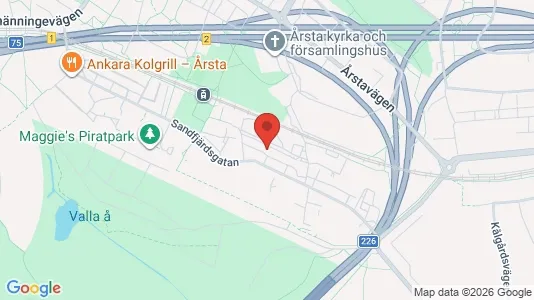 Apartments for rent i Hammarbyhamnen - kort over placeringen