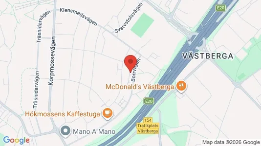 Apartments for rent i Stockholm South - kort over placeringen
