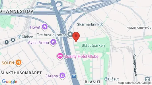 Apartments for rent i Stockholm South - kort over placeringen