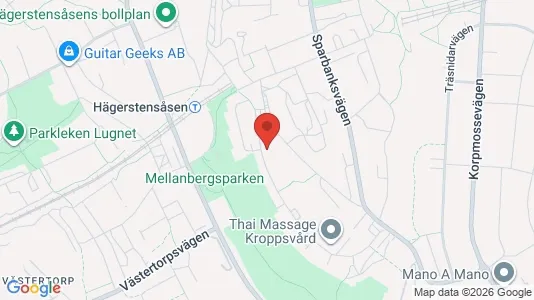 Apartments for rent i Stockholm South - kort over placeringen