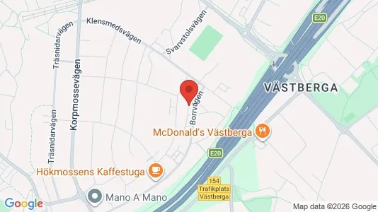 Apartments for rent i Stockholm South - kort over placeringen
