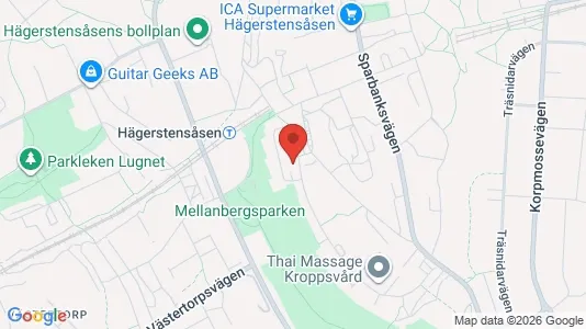 Apartments for rent i Stockholm South - kort over placeringen