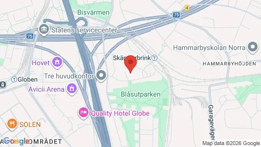 Apartments for rent i Stockholm South - kort over placeringen