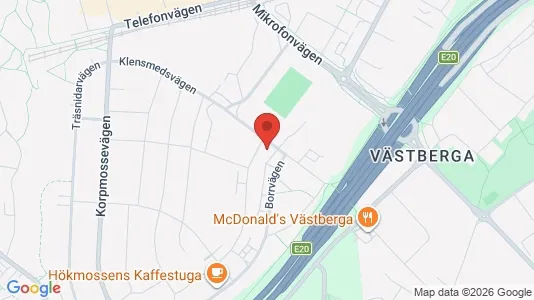 Apartments for rent i Stockholm South - kort over placeringen