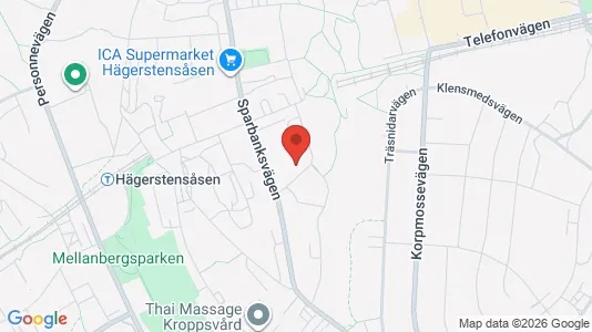 Apartments for rent i Stockholm South - kort over placeringen