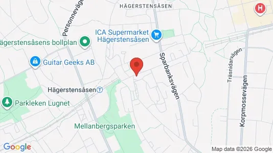 Apartments for rent i Stockholm South - kort over placeringen