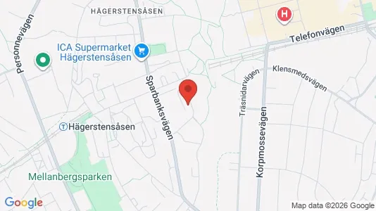 Apartments for rent i Stockholm South - kort over placeringen