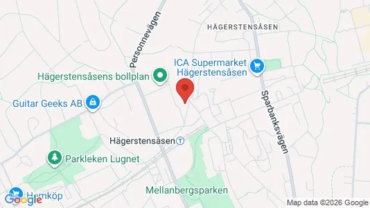 Apartments for rent i Stockholm South - kort over placeringen