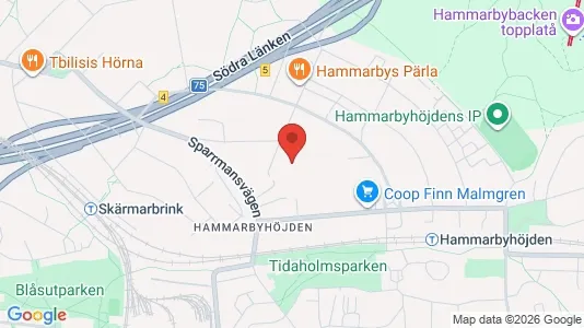 Apartments for rent i Stockholm South - kort over placeringen