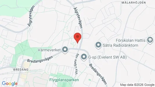 Apartments for rent i Stockholm South - kort over placeringen