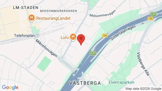 Apartments for rent i Stockholm South - kort over placeringen