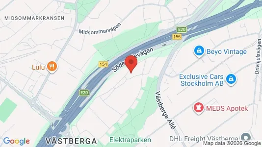 Apartments for rent i Stockholm South - kort over placeringen