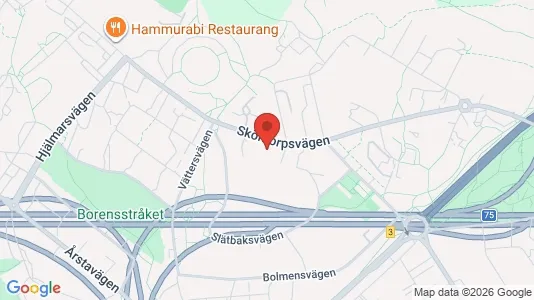Apartments for rent i Hammarbyhamnen - kort over placeringen