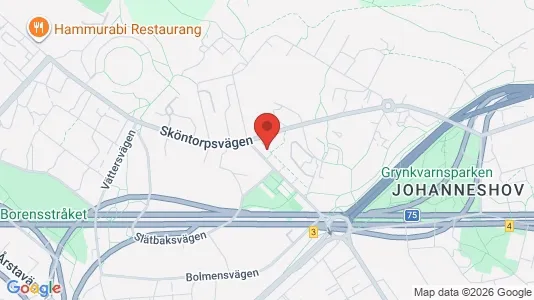 Apartments for rent i Hammarbyhamnen - kort over placeringen