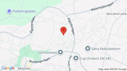 Apartments for rent i Stockholm South - kort over placeringen
