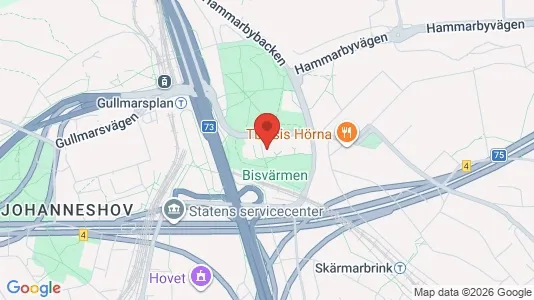 Apartments for rent i Stockholm South - kort over placeringen