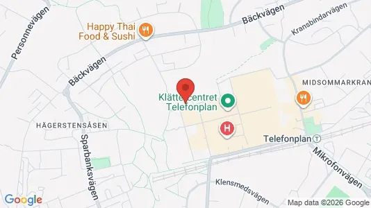 Apartments for rent i Stockholm South - kort over placeringen