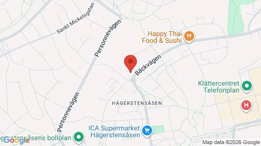 Apartments for rent i Stockholm South - kort over placeringen
