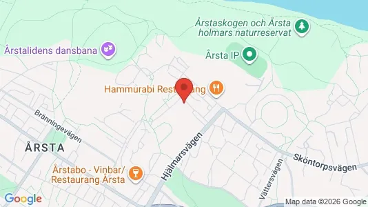 Apartments for rent i Hammarbyhamnen - kort over placeringen