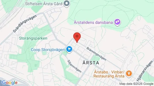 Apartments for rent i Hammarbyhamnen - kort over placeringen