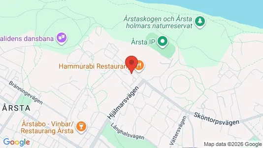 Apartments for rent i Hammarbyhamnen - kort over placeringen