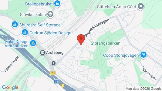 Apartments for rent i Hammarbyhamnen - kort over placeringen