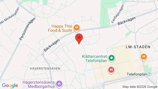 Apartments for rent i Stockholm South - kort over placeringen
