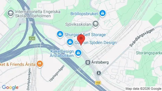 Apartments for rent i Södermalm - kort over placeringen
