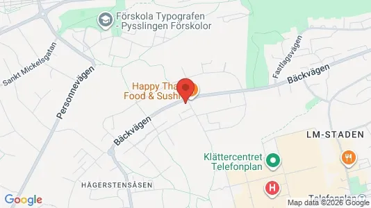 Apartments for rent i Stockholm South - kort over placeringen