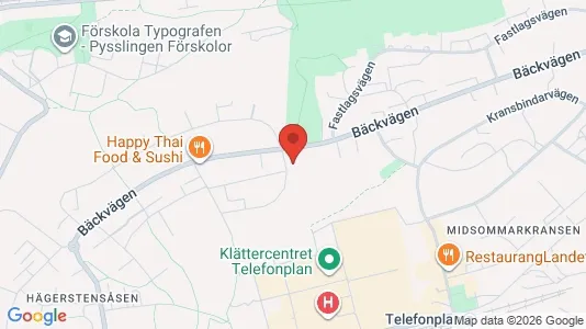 Apartments for rent i Stockholm South - kort over placeringen