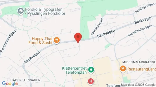 Apartments for rent i Stockholm South - kort over placeringen